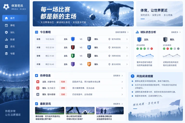 爱游戏赛事前瞻栏目展示赛程信息与理性观赛提示的资讯页面